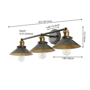 July Metal Shade Sconce